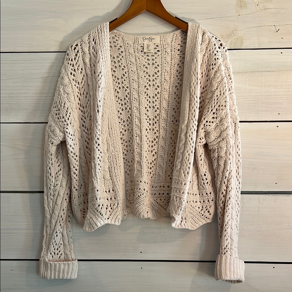 Cream Knit Women's Sweater